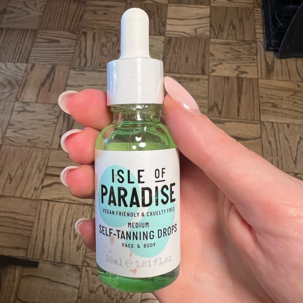 Isle of paradise self tanning drops - medium (30ml)